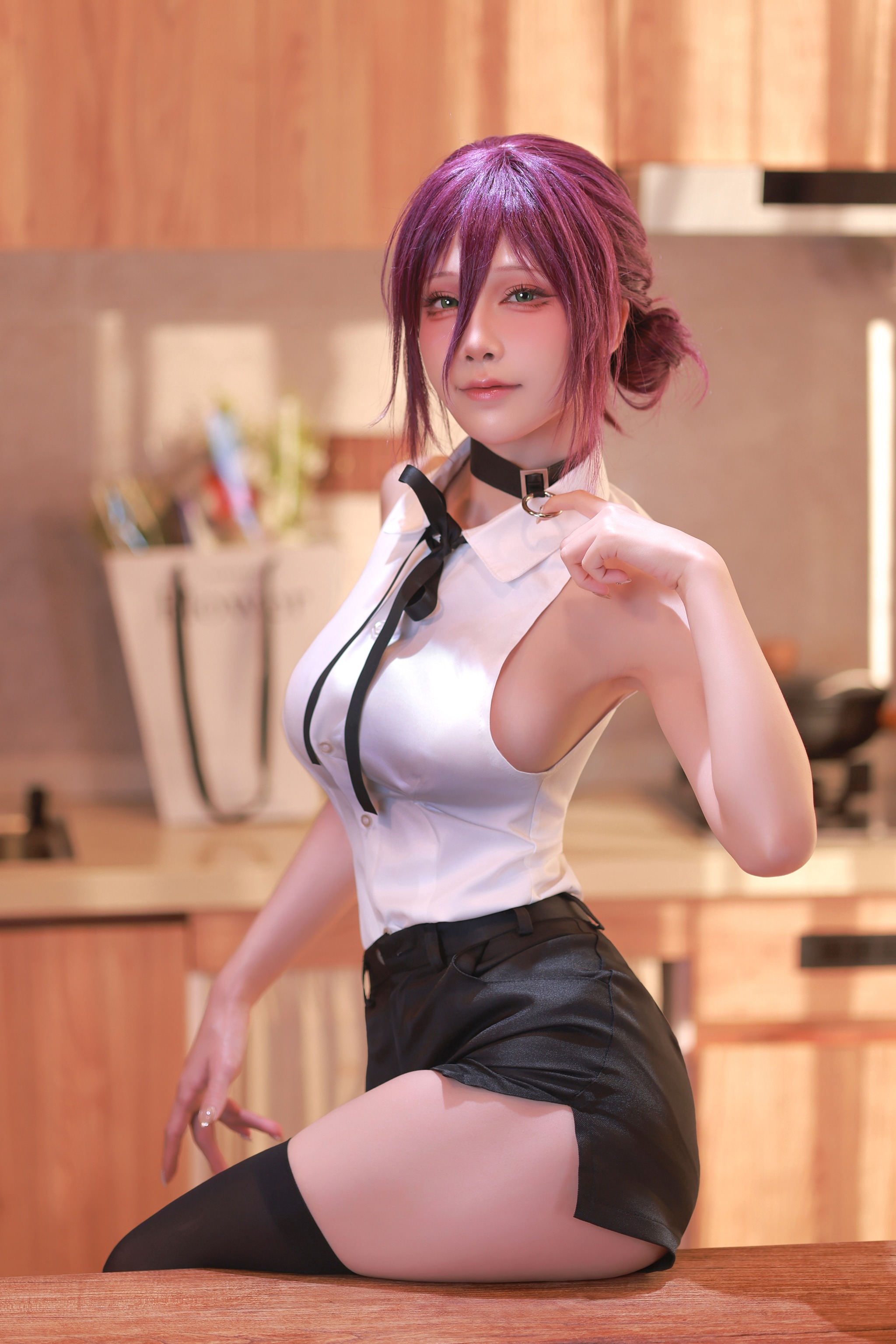 图片[1]-水淼Aqua – NO.259 Patreon 链锯人 蕾塞Reze[60P]-XikXak
